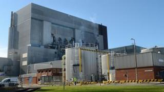 Heysham One nuclear plant