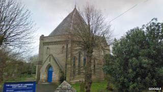 church rowhedge lawrence st police man graveyard collapse identify local caption said morning sunday found next