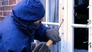 Simulated burglary