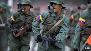 Venezuelan Army soldiers