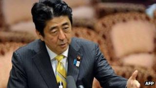 Премьер-министр Японии Синдзо Абэ. Фото: 15 мая 2013 г.