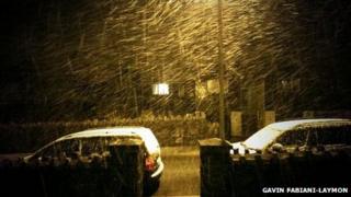 Snow in Princetown