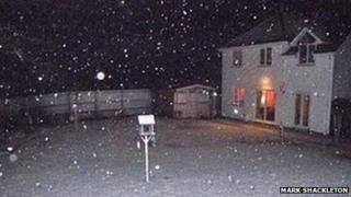 Snow in Princetown