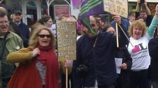 Unison protest