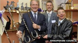 Maesbury Metals showroom
