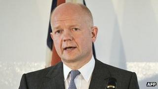 UK Foreign Secretary William Hague