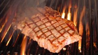 Steak cooking
