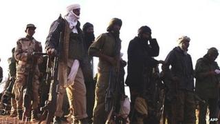 MNLA fighters - archive, 2012