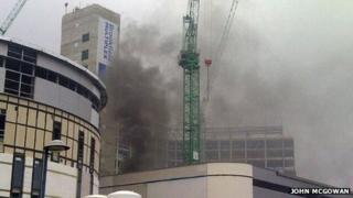 Southern General Hospital fire