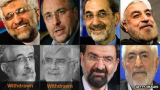 Presidential election candidates