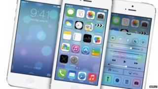 Apple's new operating system iOS7