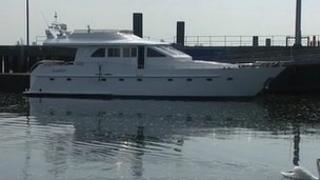 Louise docked in Southhampton