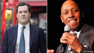 George Osborne and Jeffrey Osborne