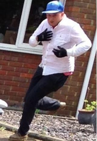 Man Bedfordshire Police want to talk to in relation to an attempted burglary