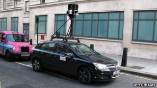 Автомобиль Street View в Лондоне