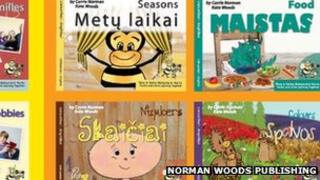 Lithuanian English language books