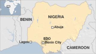 Map of Nigeria