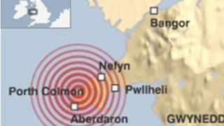 map y daeargryn
