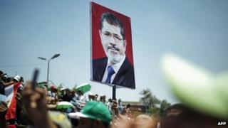 Pro-Morsi demonstration in Cairo (21/06/13)