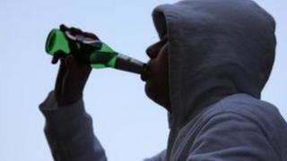 Teen drinker