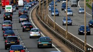 Motorway congestion