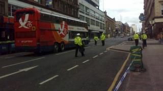 Scene of the accident
