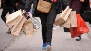 Person shopping