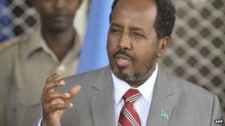 President Hassan Sheikh Mohamud (file photo)