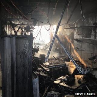 Ward End fire