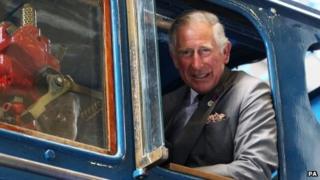 Prince Charles at NRM