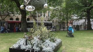 Outside St Philip's Cathedral