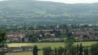 Safle'r Eisteddfod yn Ninbych