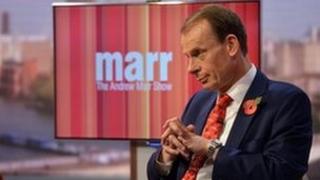 Andrew Marr's wife hits out at stroke care - BBC News