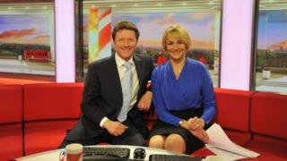 Charlie Stayt and Louise Minchin