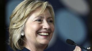 Hillary Clinton file picture