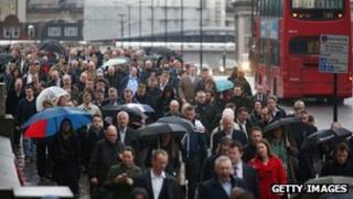 London commuters