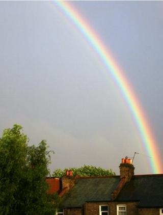 Rainbow (Image: BBC)
