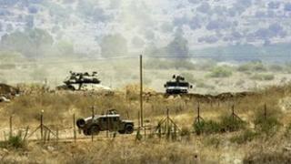 File photo - Israeli troops on border