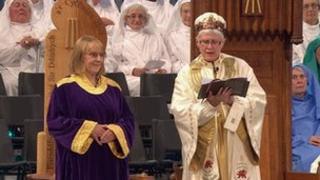 Jane Jones Owen a'r Archdderwydd Christine