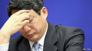 File photo of Liu Tienan, former deputy chairman of China's National Development and Reform Commission