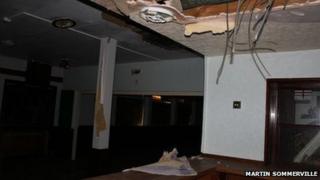 Inside the Beacon pub