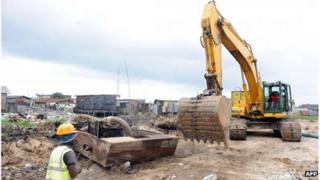 Badia East slum in Lagos on 12 August 2013