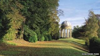 Ionic Temple at Duncombe Park
