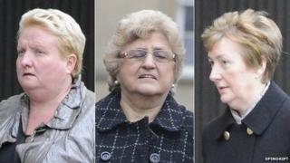 Susan Sherry, Phylis Sharp and Phylis Blackwood