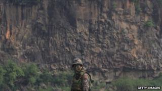 File photo: South Korean soldier