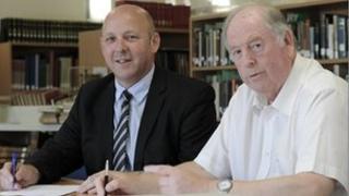 Gwyndaf Tobias a Selwyn Walters