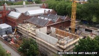 Work at the Whitworth Art Gallery
