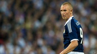 Striker Kenny Miller
