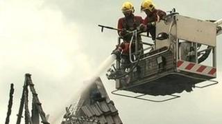 Derbyshire firefighters
