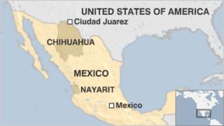 Map of Mexico